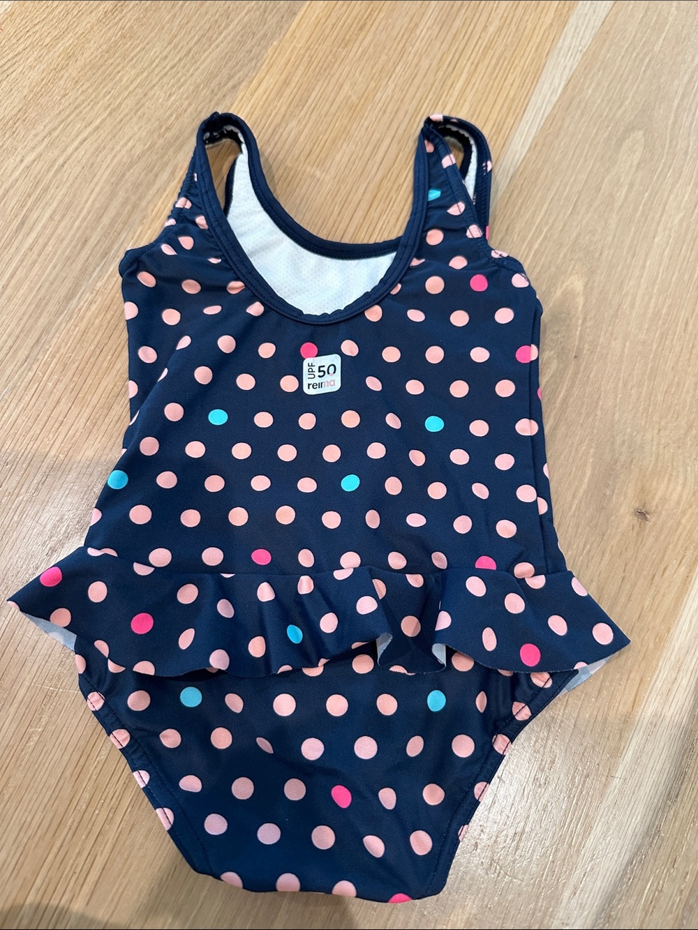 REIMA Infant Swim One-Piece with Ruffles - Picture 3 of 4